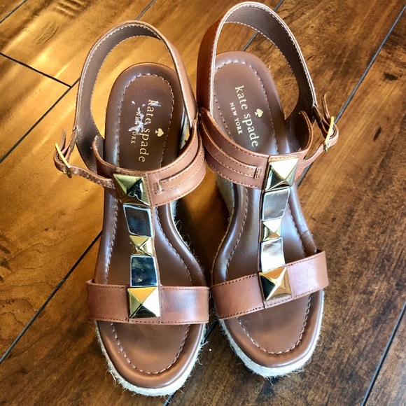 Kate Spade ♠️ wedge espadrilles - Picture 4 of 15